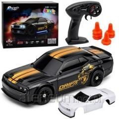 RC sportski automobil za drift, 4WD, crni, 1:43