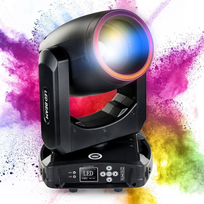 LIGHT4ME PRISMO BEAM 150W premikajoča glava za oder, snop