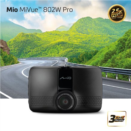 Mio MiVue 802W Pro Avtomobilska kamera, Wi-Fi
