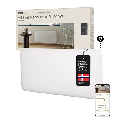 Mill PA1500WIFI4 Panelni grelnik 1500W WiFi, bel