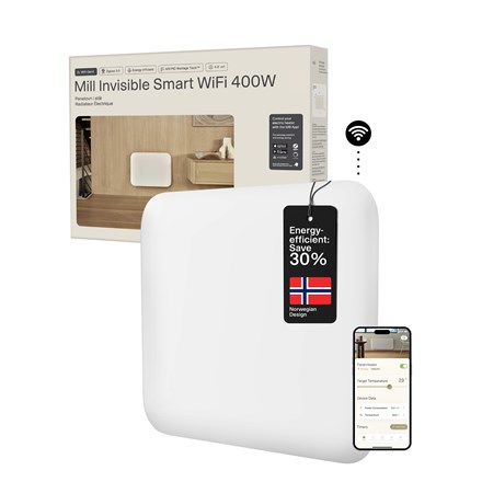 Mill PA400WIFI4 WiFi panelni grelnik 400W, bel, IPX4
