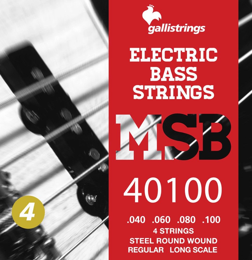 Galli MSB-40100 S - strune za bas kitaro (40-100, 4-strun)