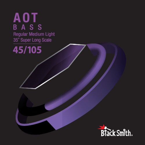 BlackSmith ANW-45105-4-35 - strune za bas kitaro (45-105, 4-strun, 35")