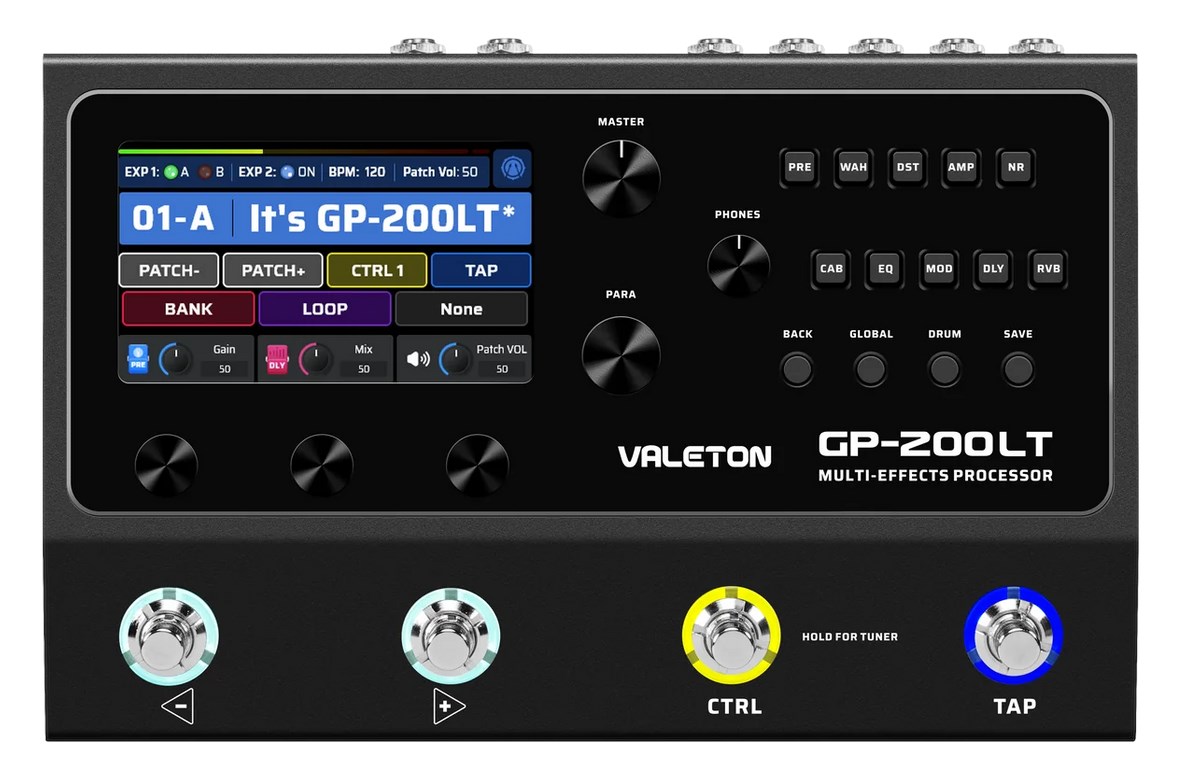 Valeton GP-200LT - multi-efekt za kitaro