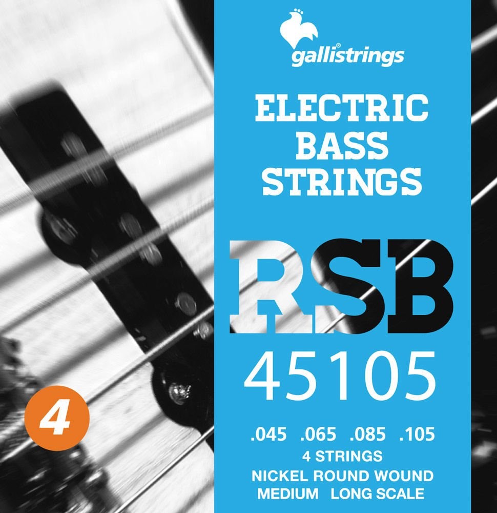 Galli RSB-45105 N - strune za bas kitaro (45-105, 4-strun)