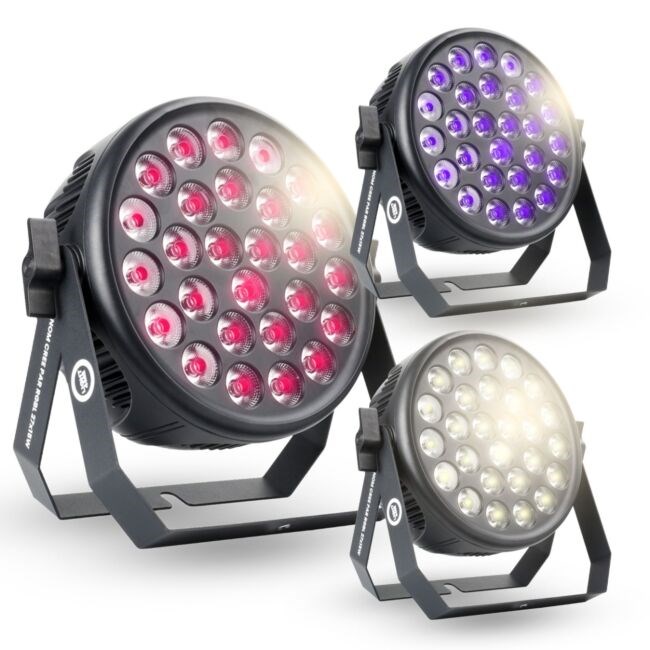 LIGHT4ME VENOM CREE PAR RGBL 27x15W LED reflektor