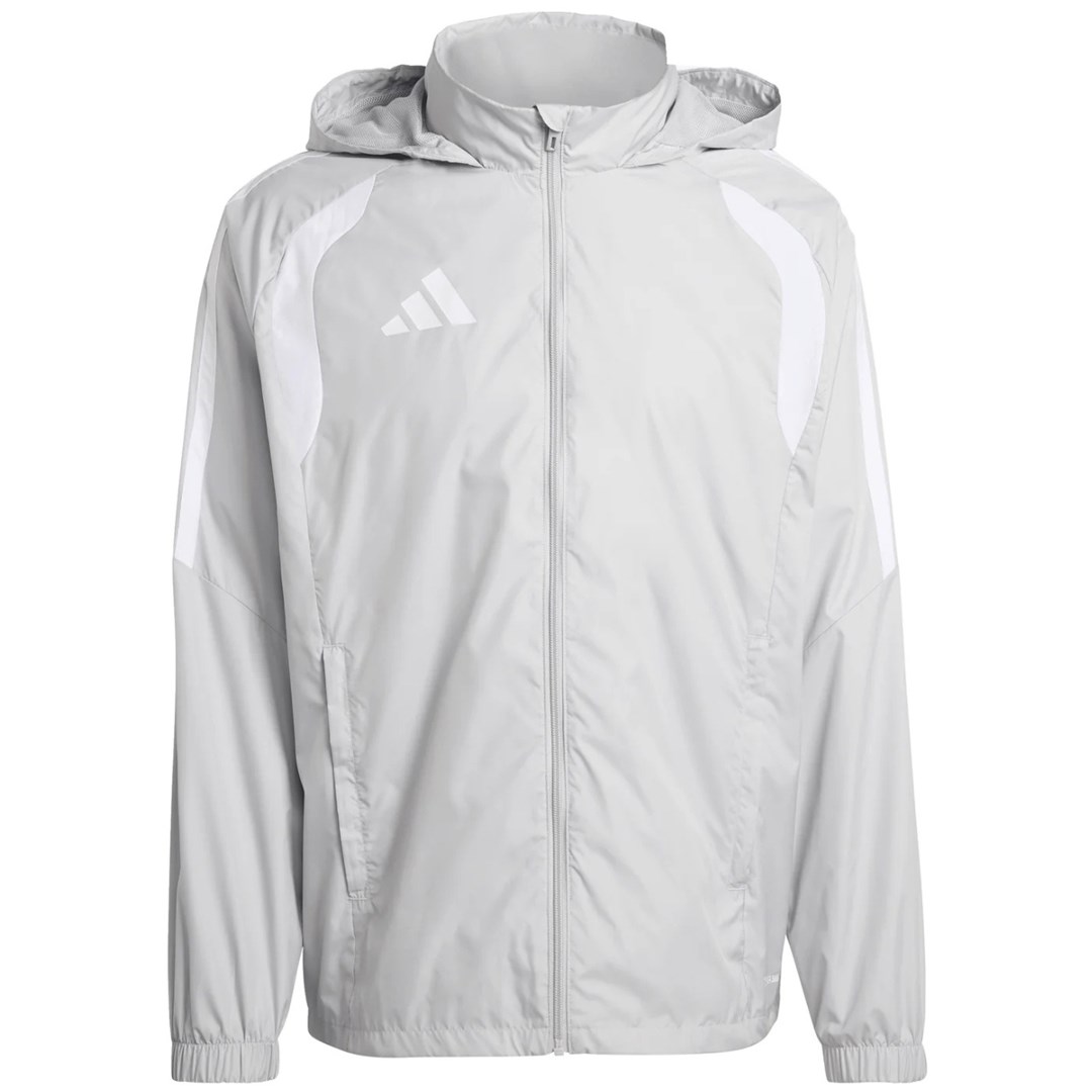 adidas Tiro 26 League Windbreaker jakna za otroke, siva, KT2426