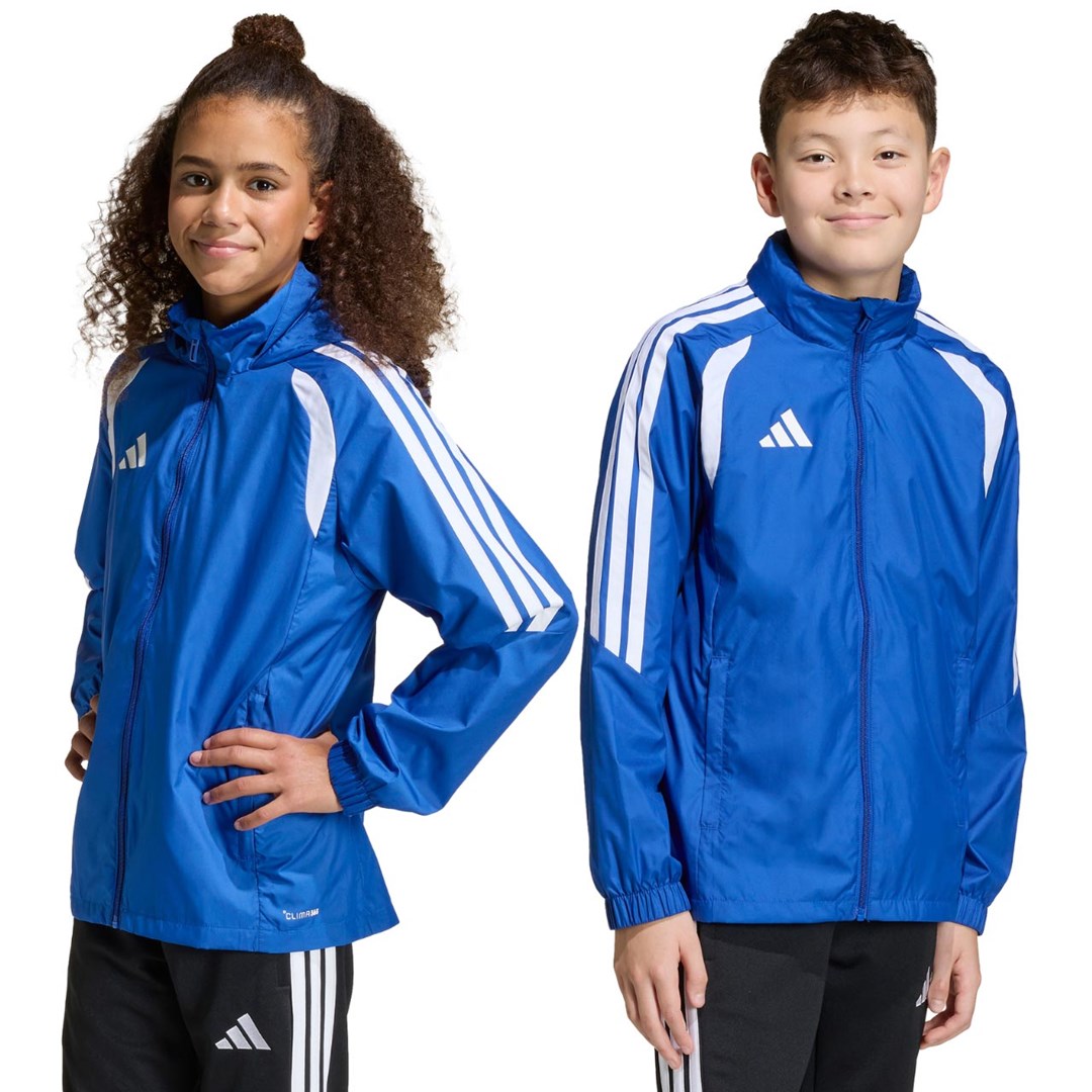 Otroška jakna adidas Tiro 26 League Windbreaker - modra, 164cm