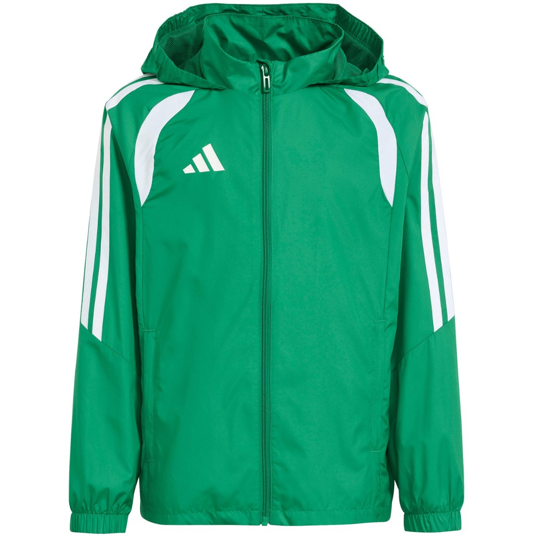 Otroška jakna adidas Tiro 26 League Windbreaker - zelena, 152cm