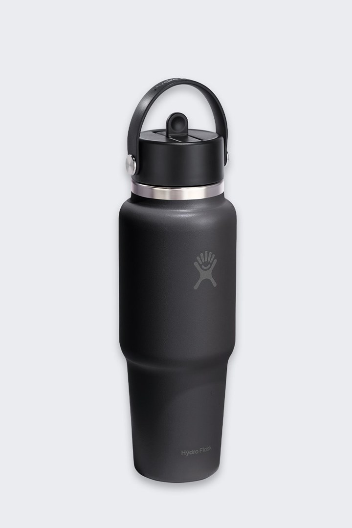 NON Hydro Flask Wide Flex Straw termo steklenica 946 ml - črna