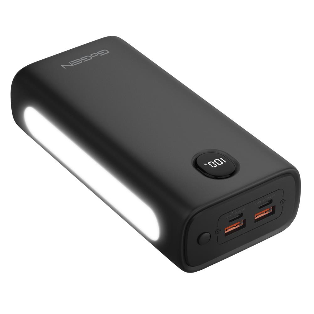 GoGen PB300003B Power Bank 30000 mAh - črn