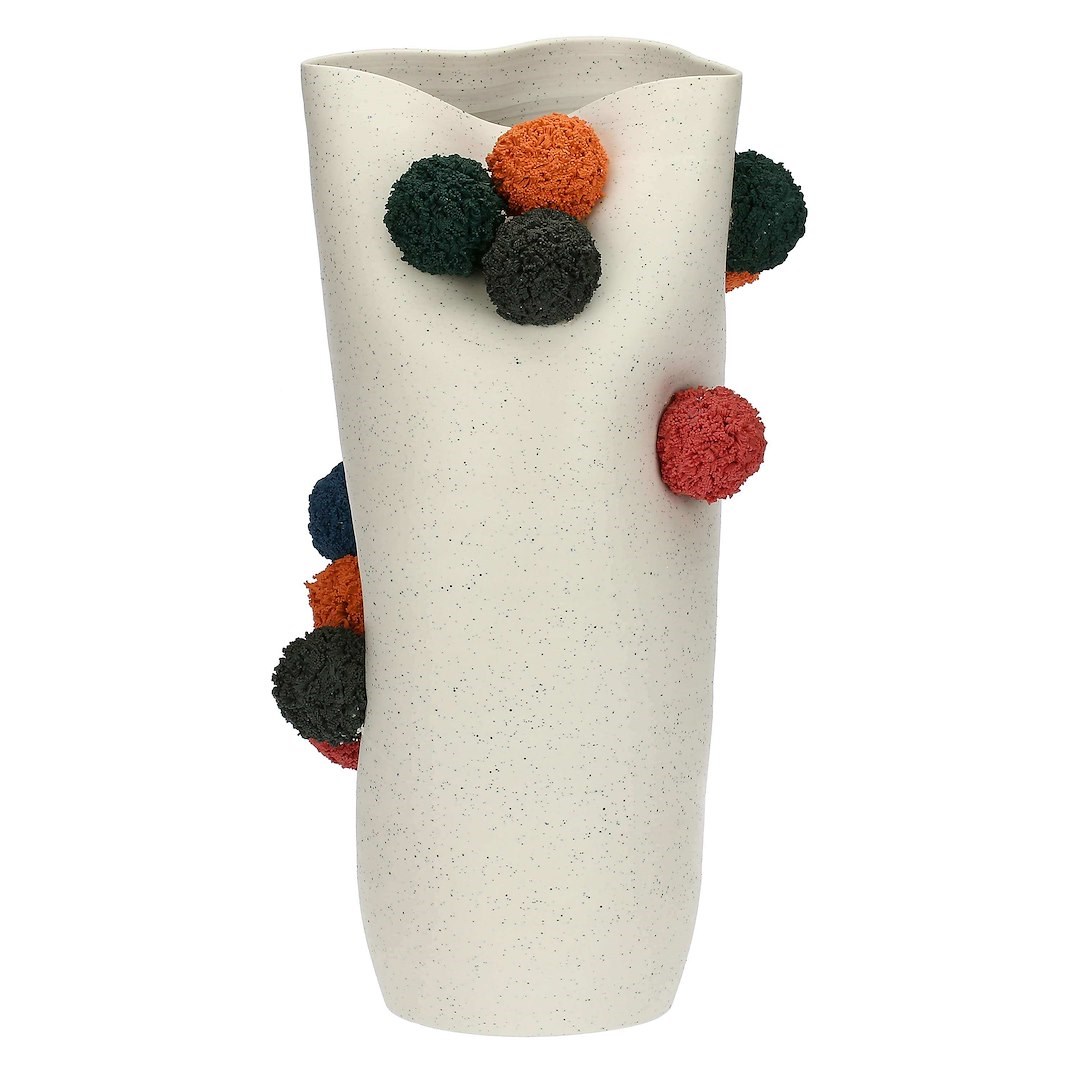 RITUALI DOMESTICI POMPOMPON vaza L