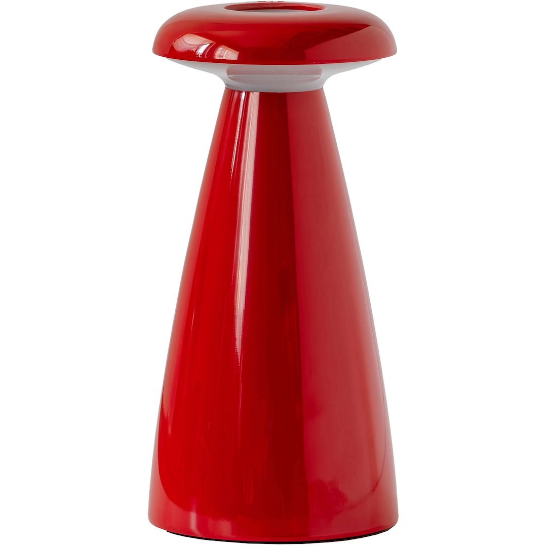 Rituali Domestici Lucilla namizna svetilka F47, 21 cm, rdeča