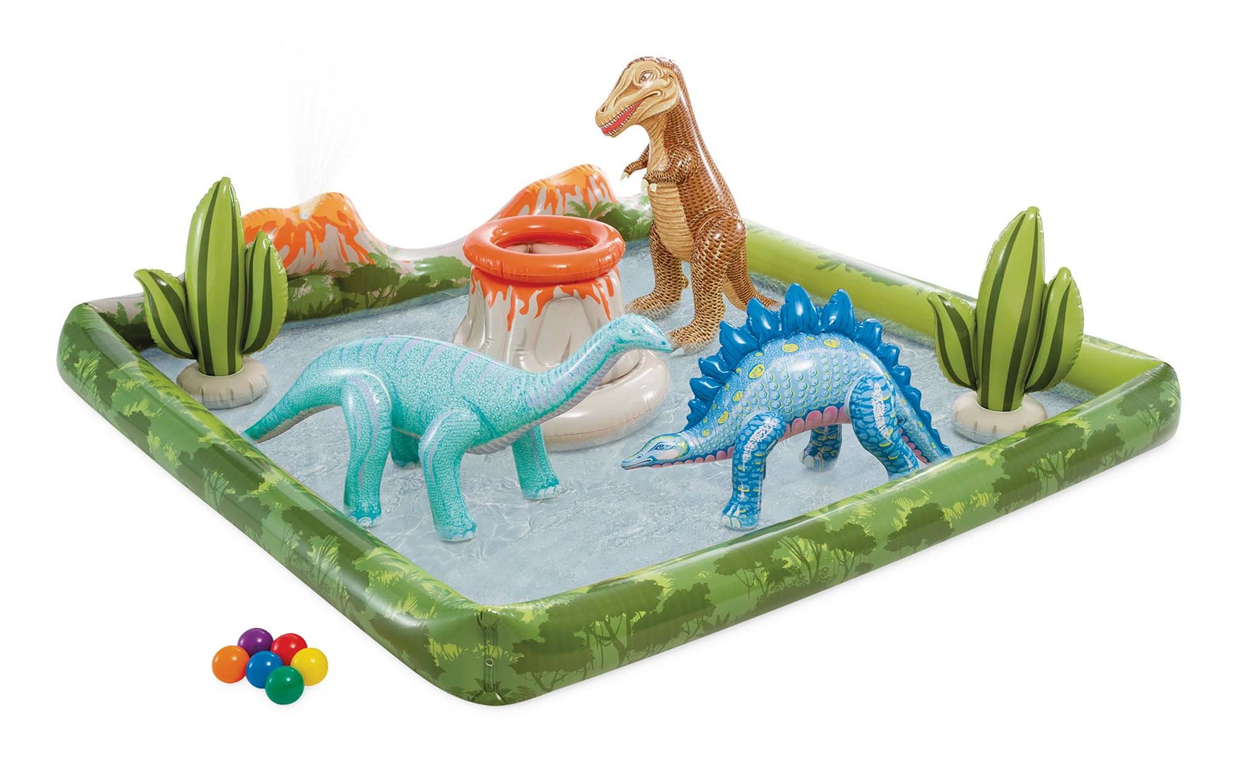 Napihljiv igralni center Intex 56132NP z dinosaurjem