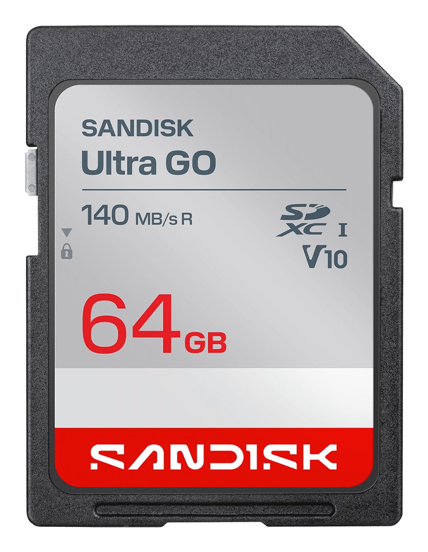 SanDisk Ultra GO 64 GB SDXC UHS-I pomnilniška kartica