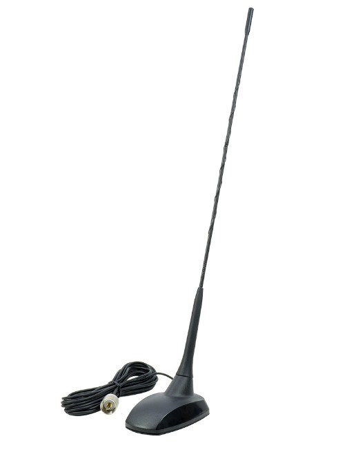 PNI Extra 48 CB Antenna s 4m kabla in magnetom, črna