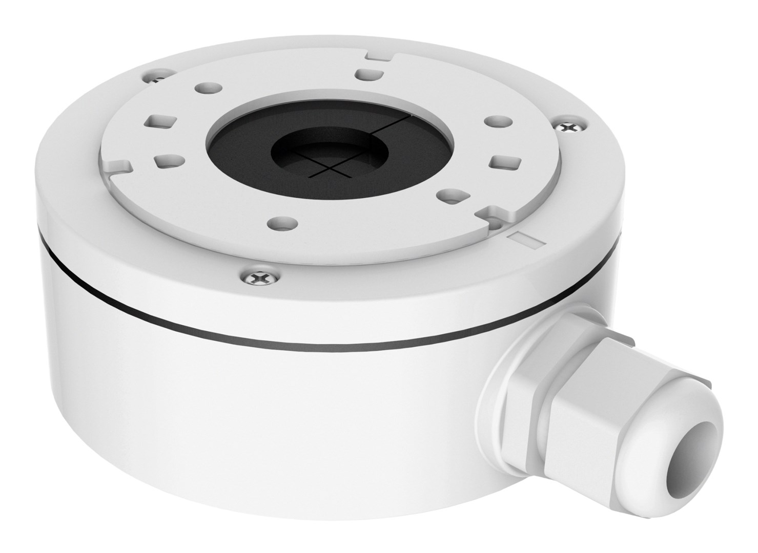 Hikvision DS-1280ZJ-XS razdelilna doza za kamero (aluminij, bela)