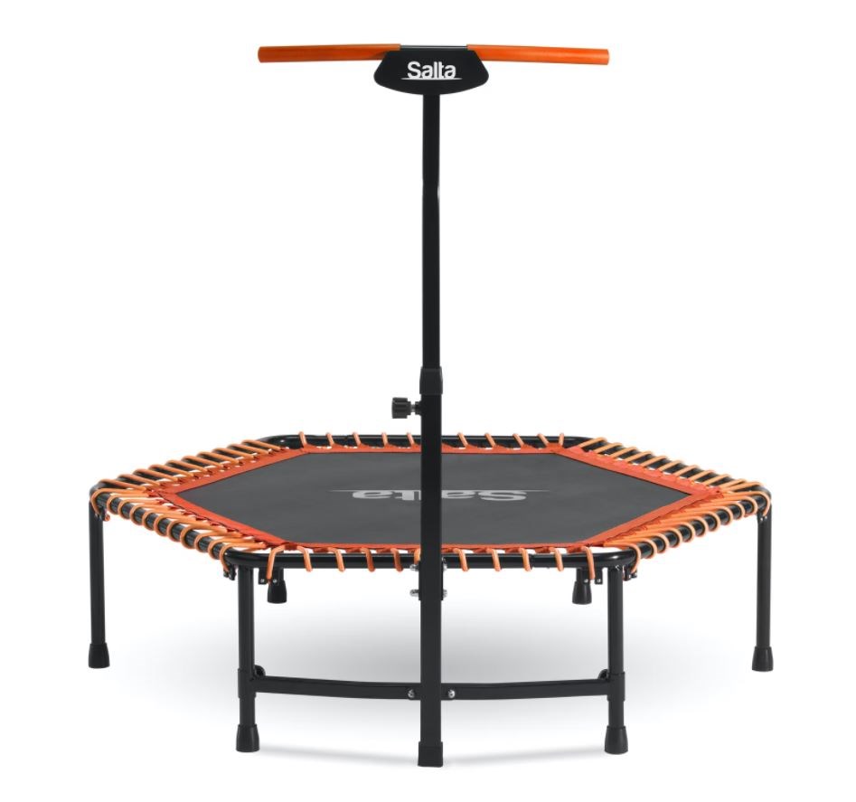 Fitness trampolin LTA 128 cm, oranžna/črna