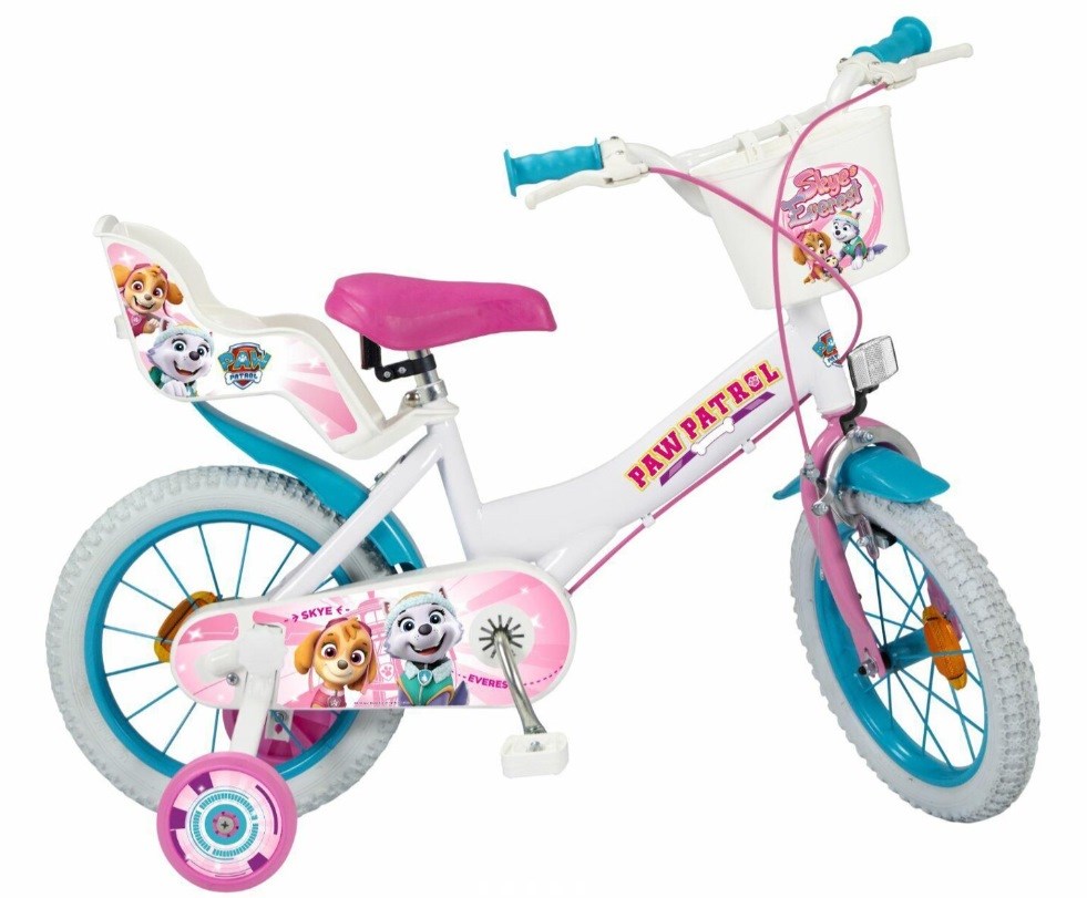 Otroško kolo TOIMSA TOI1481 PAW Patrol, 14", belo