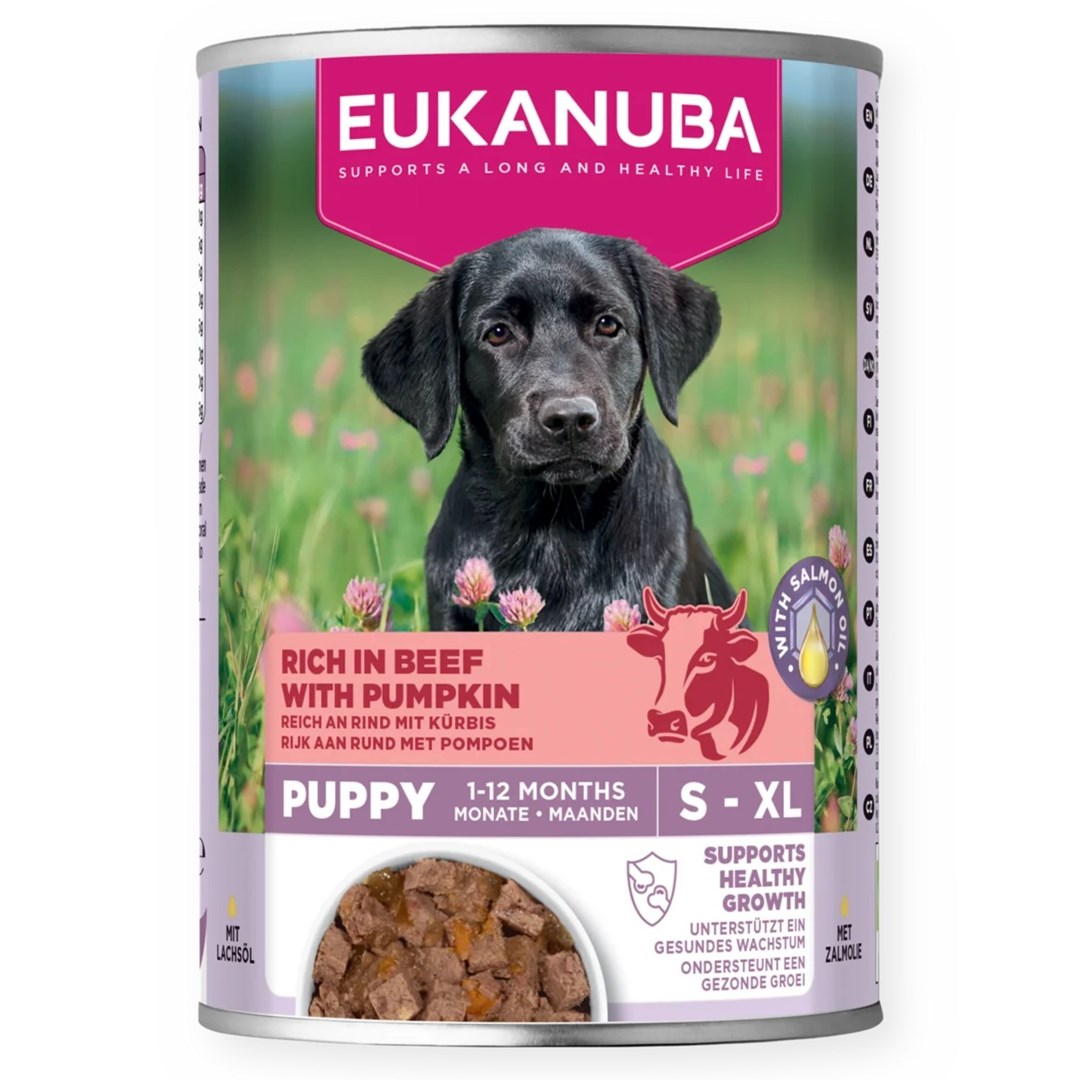 EUKANUBA Life Care Puppy hrana za mladiče - govedina & buča - 400g
