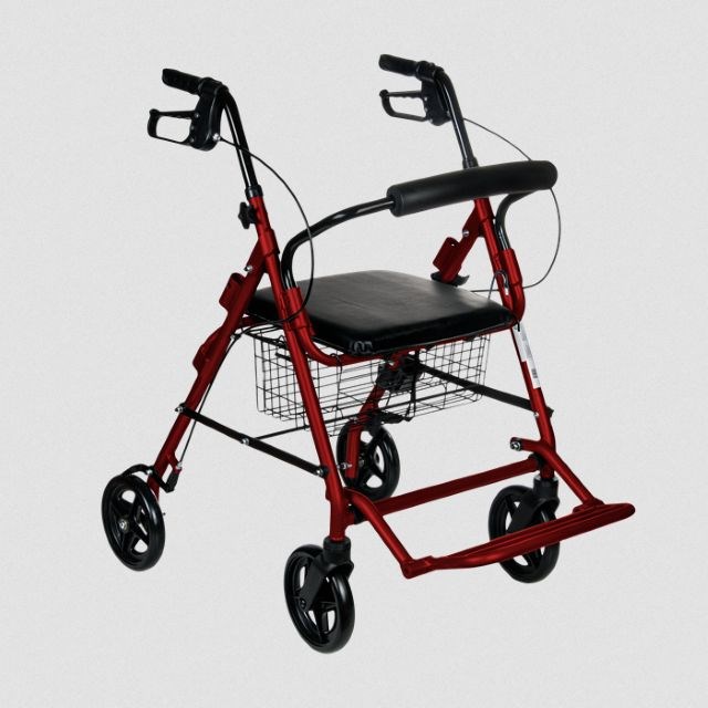 REHAFUND Rehabilitacijski voziček Oslo Premium RF-616/C, črn