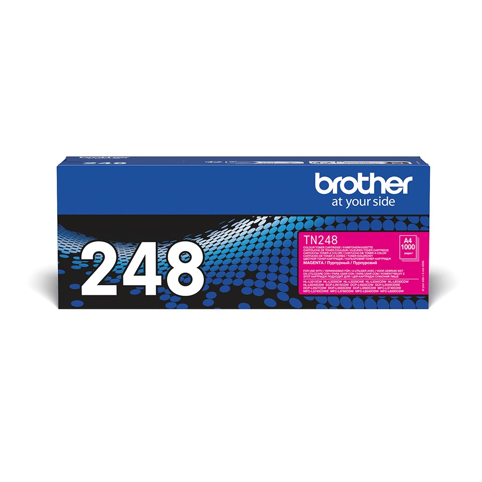 Brother TN-248M toner, original, magenta