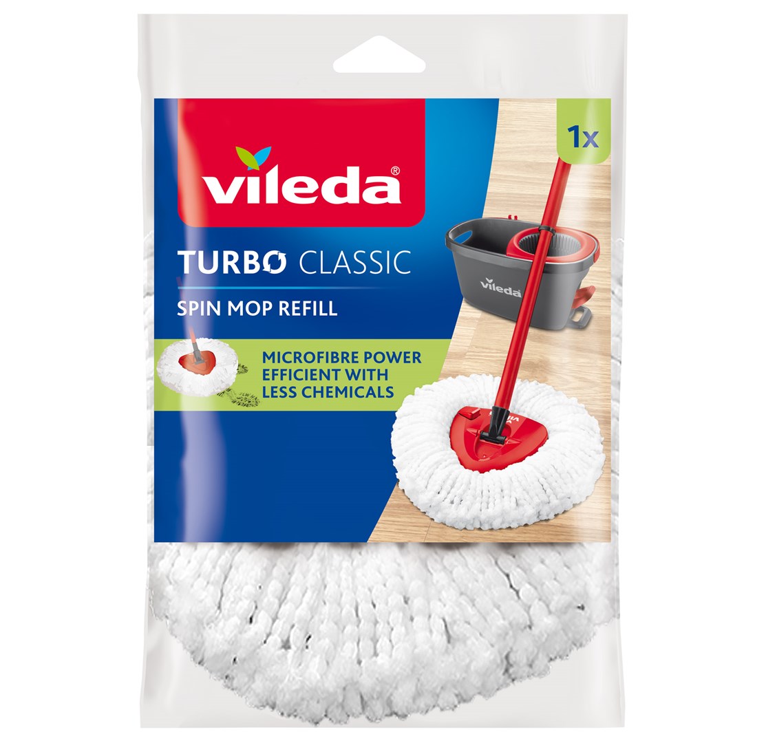 Nadomestna glava za metlo Vileda TURBO Classic, 1 kos