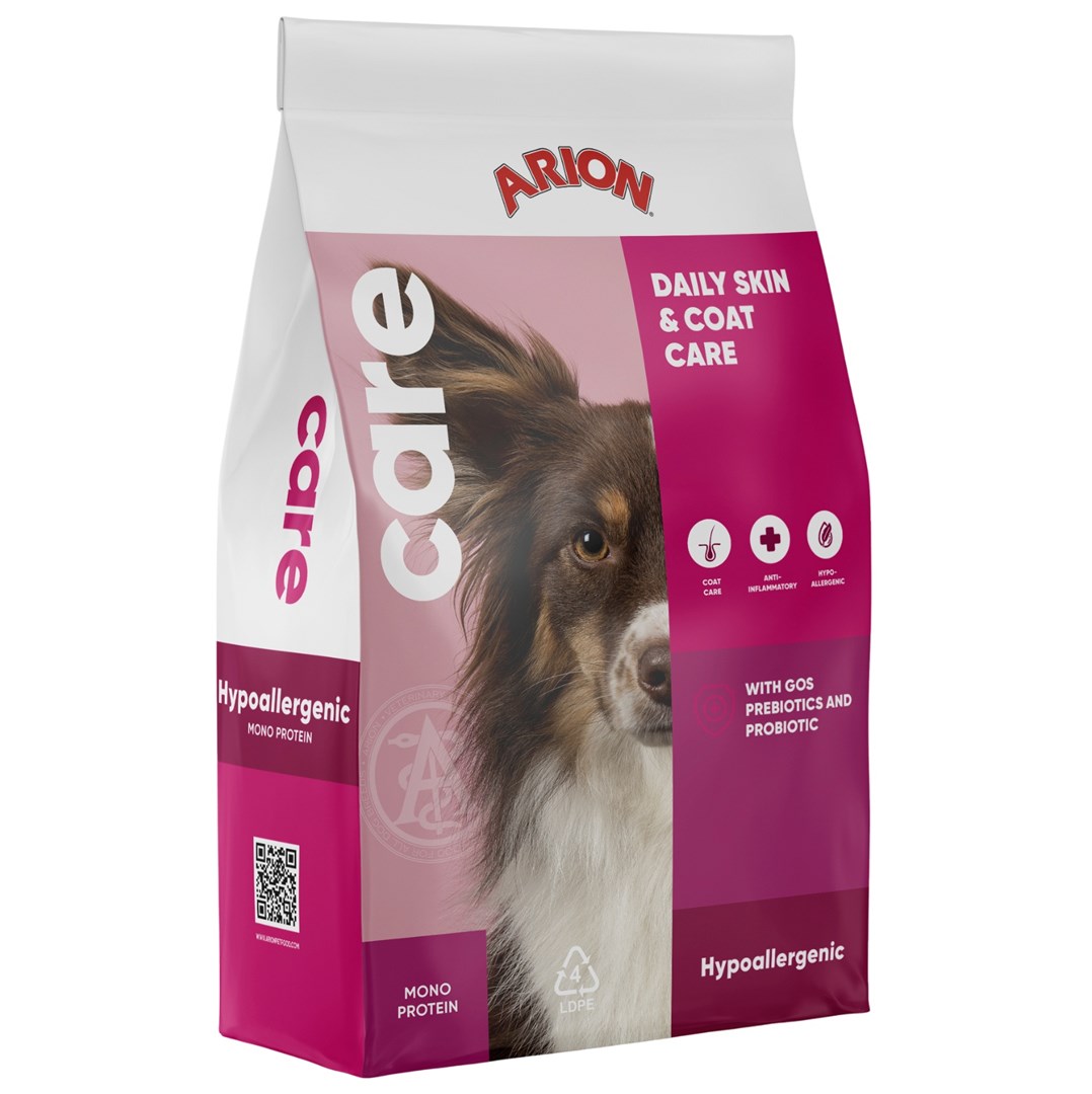 ARION Care Hipoalergena suha hrana za pse z lososom - 12kg