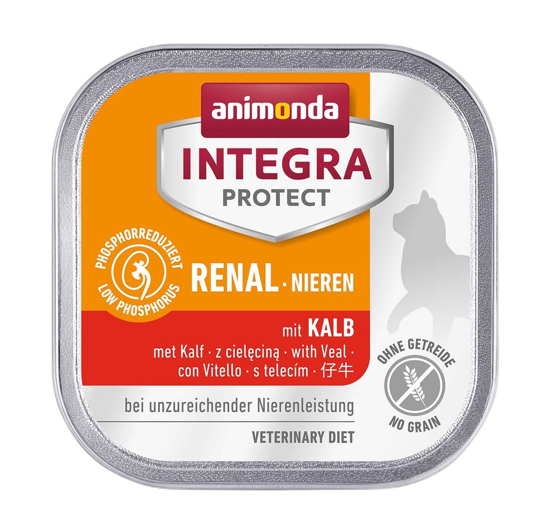 ANIMONDA Integra Protect Renal Mokra hrana za mačke, telečje meso, 100g