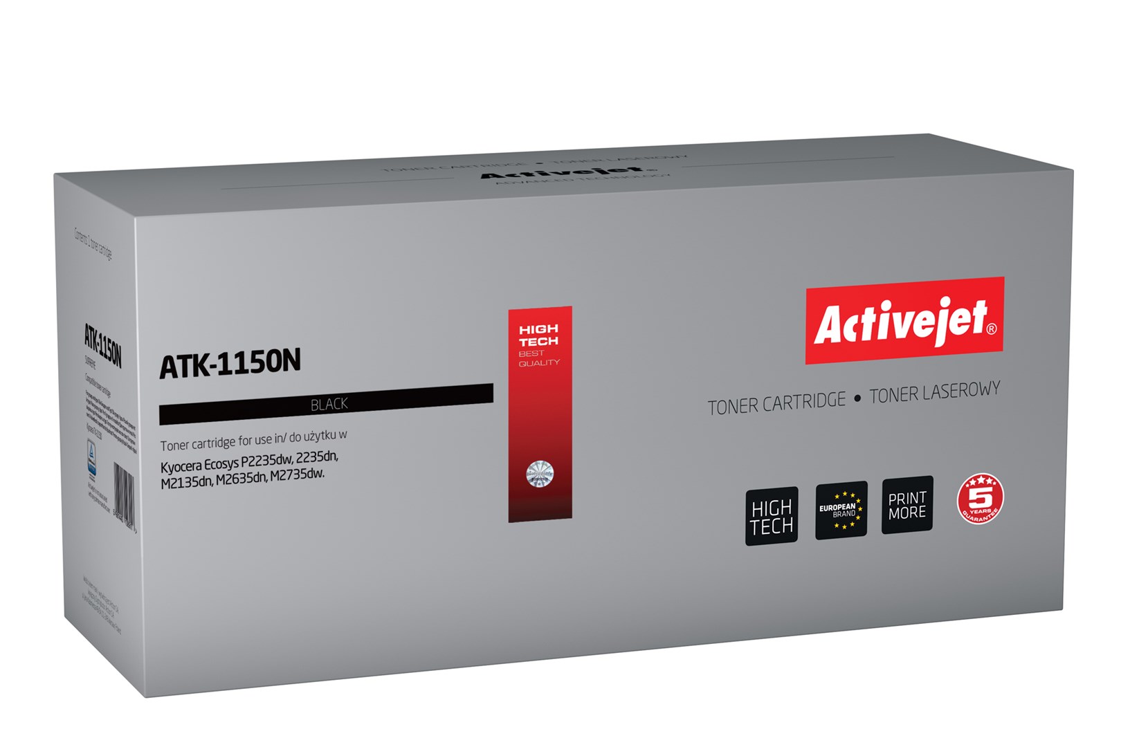 Activejet ATK-1150N toner za Kyocera, združljivi, 3000 strani, črna