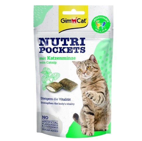 Mačje priboljški GIMCAT Nutri Pockets, 60g