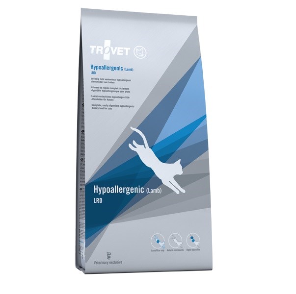 TROVET LRD Lamb Hypoallergenic, suha hrana za mačke, 2,5 kg