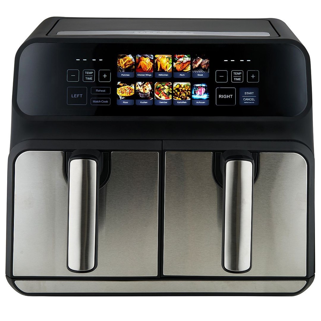 ProfiCook PC-FR 1287 H dvojni fritez na vroč zrak, 8 L, 2200 W
