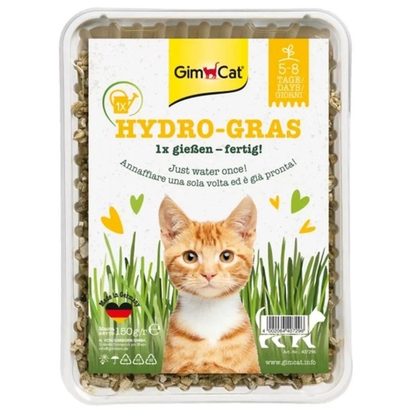 Gimcat Hydro-Gras trava za mačke, 150g
