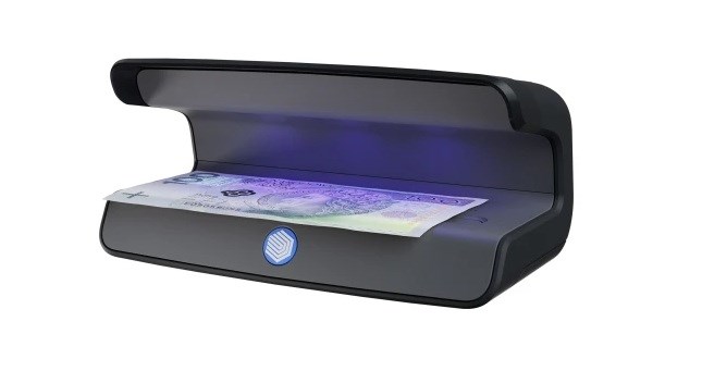Safescan 55 UV tester bankovcev, 3 LED