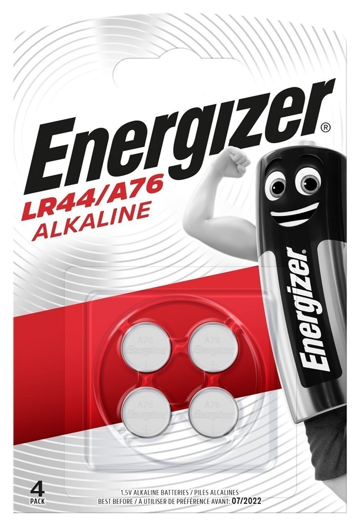 Energizer LR44 baterije, alkalne, 4 kosi