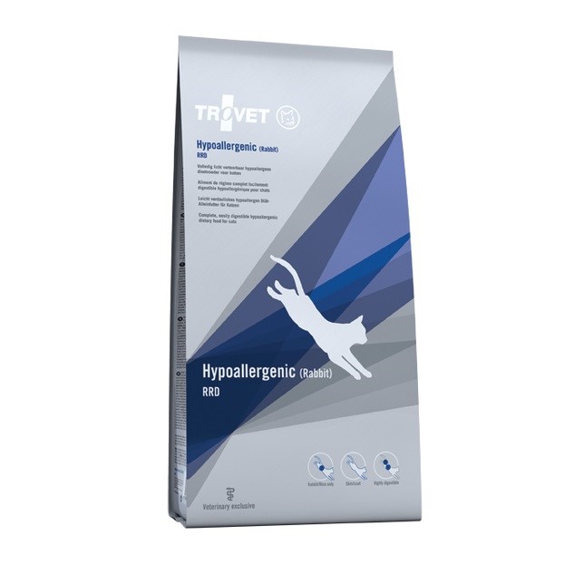 TROVET Hypoallergenic RRD s kunčjem – Suha hrana za mačke – 2,5 kg