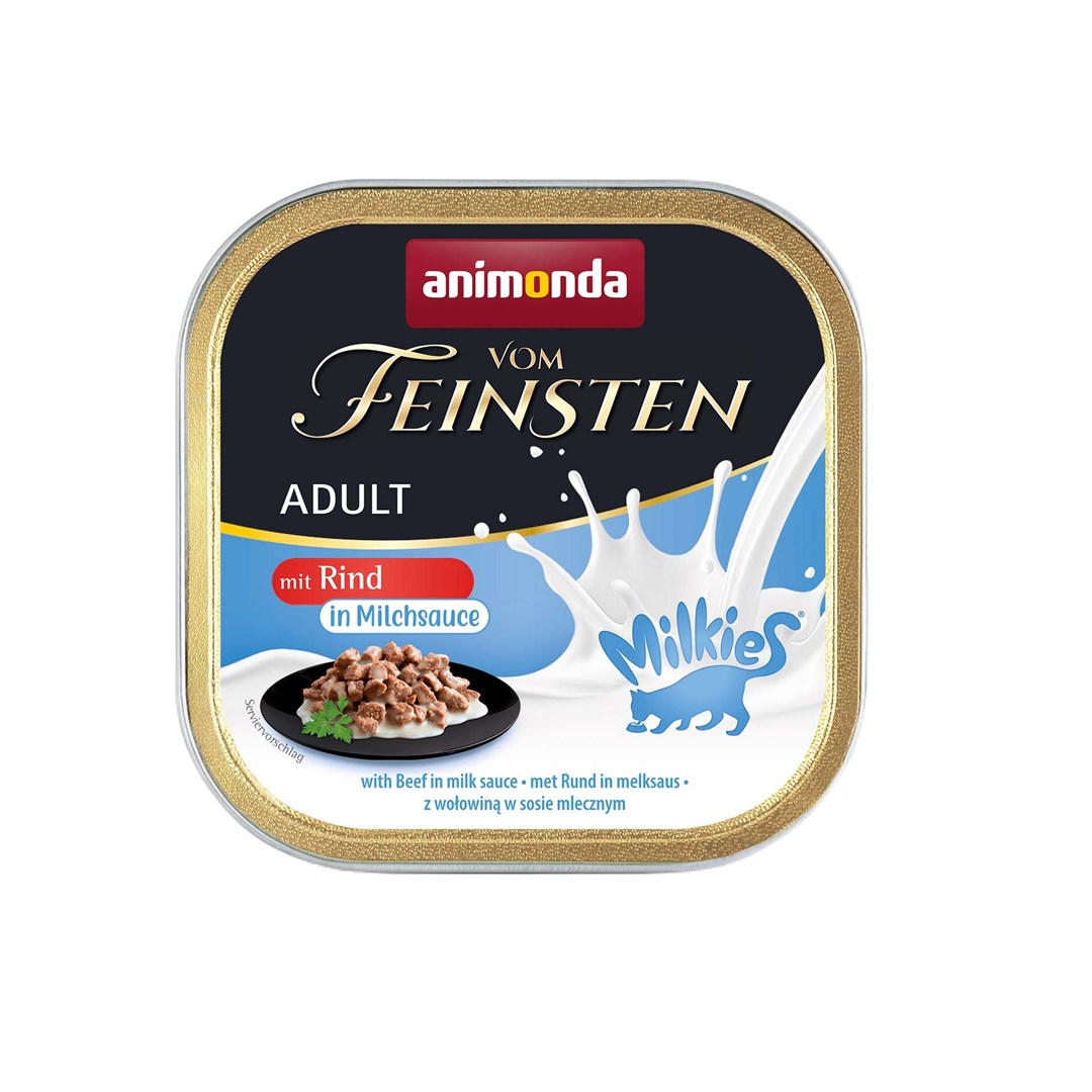 Animonda Vom Feinsten Pasji mlečni obrok z govedino v omaki - 100g