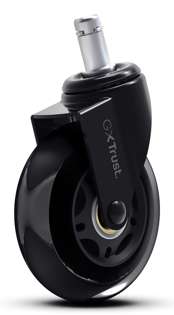 TRU Dodatek za gaming stol, črno PU/PP kolo
