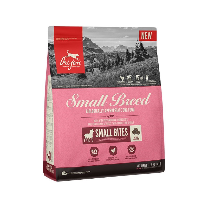 Orijen Small Breed Dog suha hrana za pse, 1.8 kg