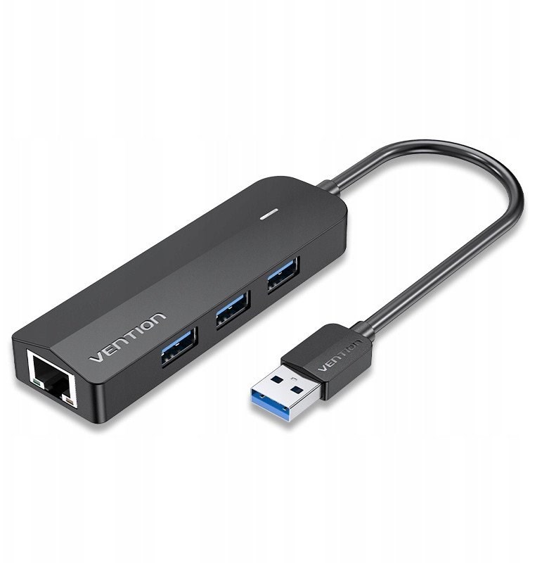 Vention USB 3.0 Hub s 3 vrati + Gigabit Ethernet adapter