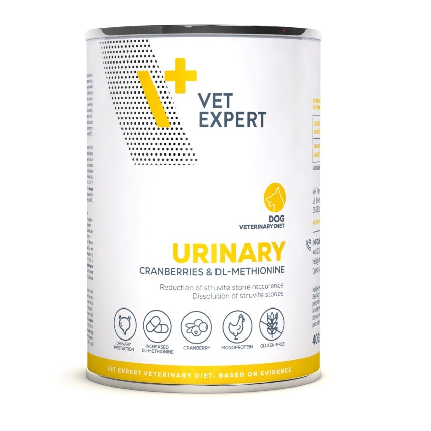 VETEXPERT Urinary Chicken - mokra pasja hrana za urinarne težave, 400g
