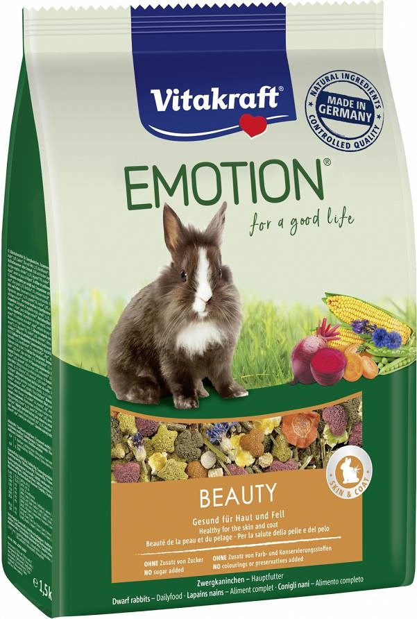 VITAKRAFT EMOTION BEAUTY suha hrana za kunce, 600 g
