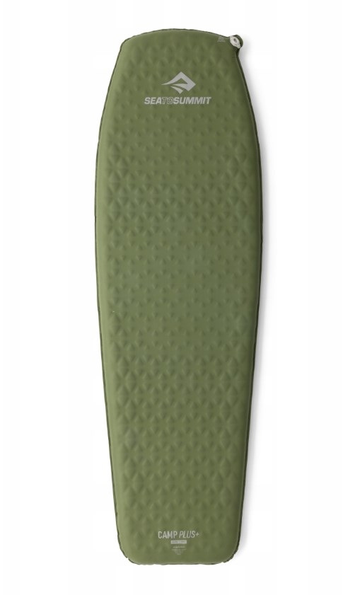 Rabal z zunanjo podlogo Sea To Summit Camp Plus, 1830 x 640 mm, olivna