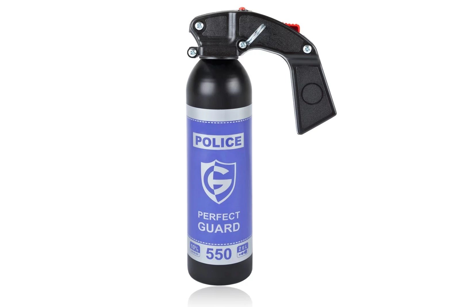 POLICE PERFECT GUARD 550 poprovi plin v gelu 550 ml, 480 ml aktivne snovi