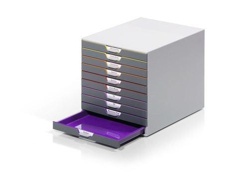 DUR VARICOLOR 10 registratur z razdelilniki, C4, večbarvni