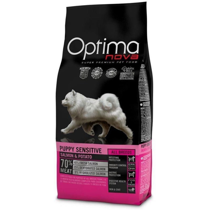 OPV Puppy Sensitive Losos & Krompir - suha pasja hrana, 2 kg