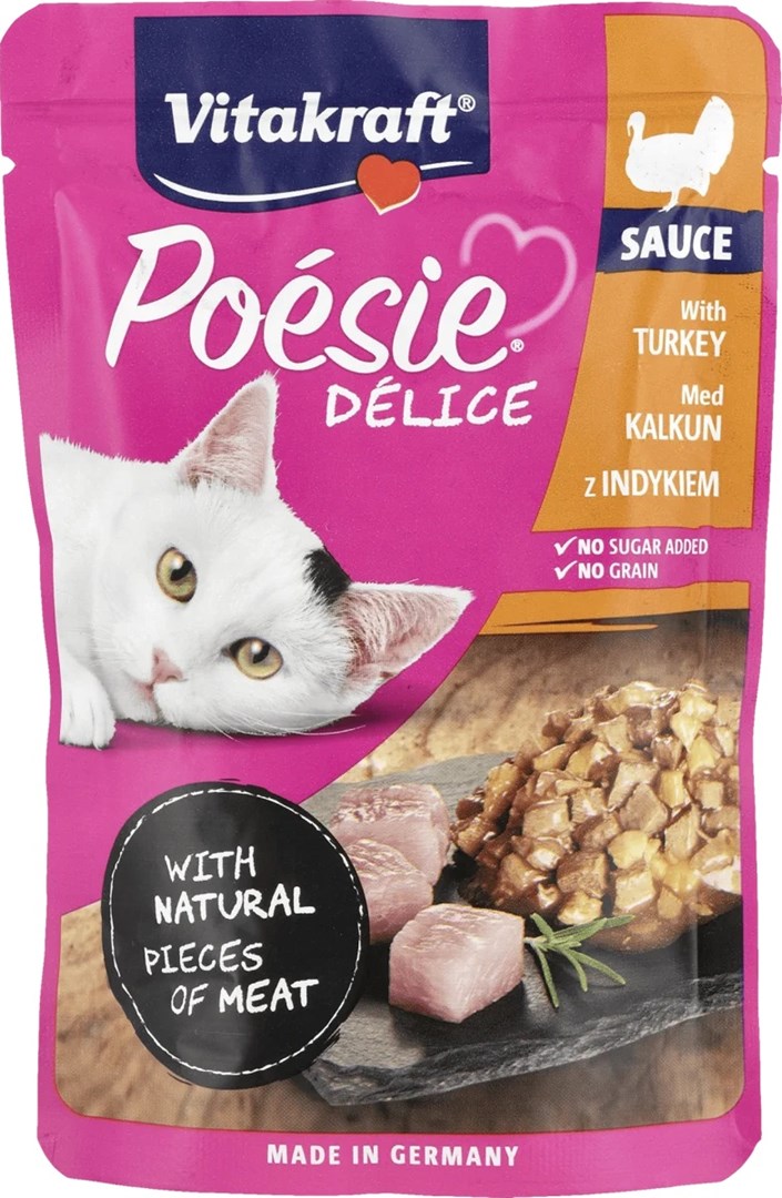 VITAKRAFT POESIE Delice puran za mačke, 85 g