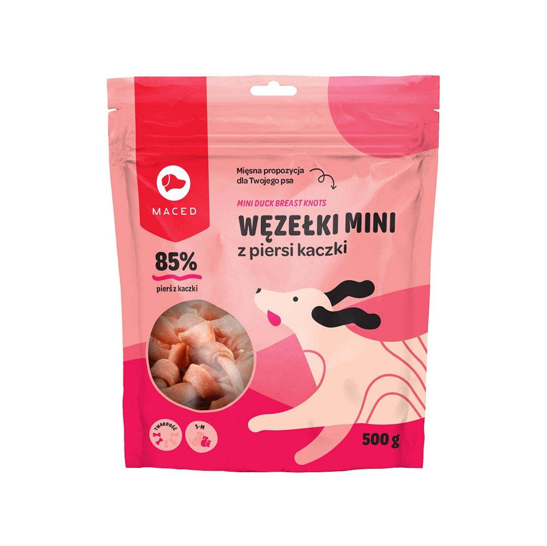 MACED Mini piščančji prigrizki za pse, 500 g