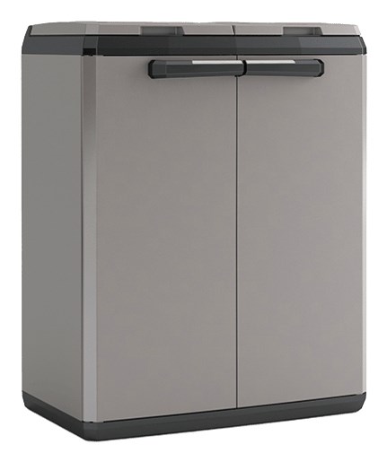 Keter Split Basic zabojnik 220 L, pravokotni, siv